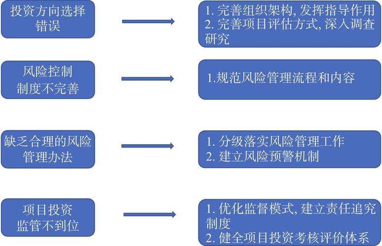 A公司项目投资风险管理思路图 项目投资与投资的资产管理